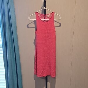 (J45) Candie's Coral Mini Dress Woman Sz S